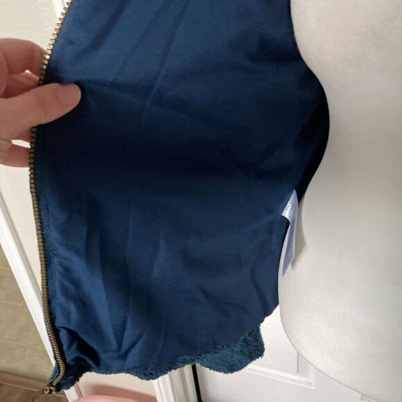 Pendleton Fuzzy Dark Blue Jacket Sz S - Picture 6 of 8